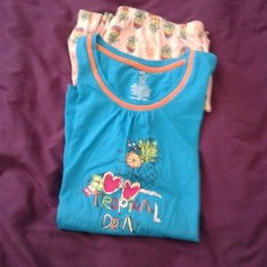 Beautiful Dream Tropical Sleepwear